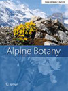 Alpine Botany杂志封面